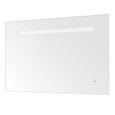 Miroir de salle de bain ELEGANCE 120x80 cm - éclairage LED et interrupteur sensitif - Blanc - CREAZUR-3