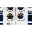 HERCULES DJControl Mix – Contrôleur DJ sans fil pour Smartphone - Bluetooth - iOS et Android - Via App DJAY - Blanc-3