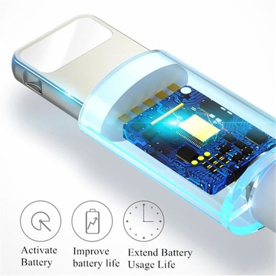 Chargeur Secteur USB pour iPhone, 2-Pack 5V 1A Prise USB Secteur Adaptateur  Secteur USB 5 W Compatible avec iPhone 6/6 P/7/7 P/8/8P/XR/XS/X/XS