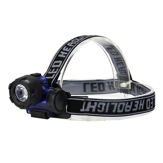 Noir Randonn/ée V/élo Cyclisme Bloodfin Phares de p/êche 3W Camping Lightweight LED COB Head lumi/ère ext/érieure,3 Mode de Luminosit/é R/églable Accessoires lampe frontale pour Camping P/êche