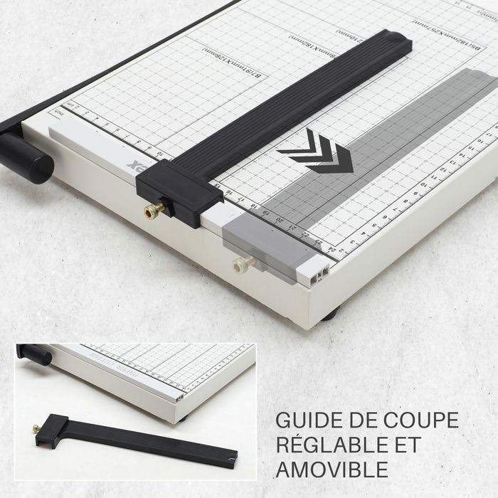 Mini Guillotine Coupe-Papier 15,2 Cm – Portable, Antidérapant, Idéal Scrapbooking, Coupons, Photos & Cartes