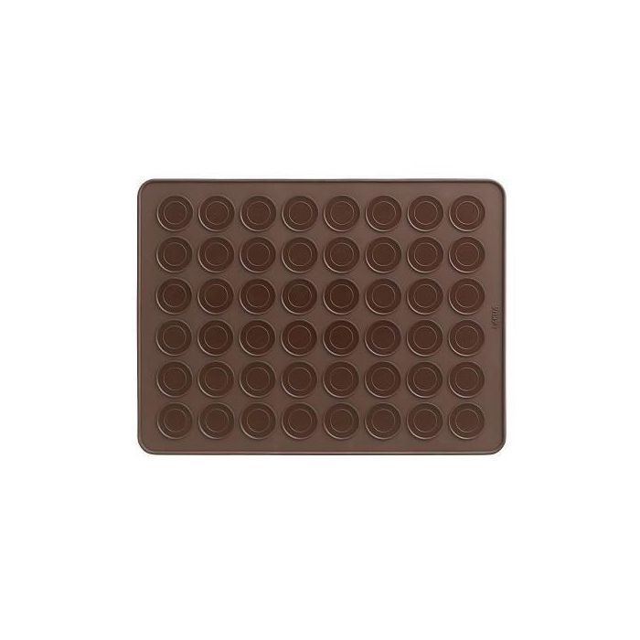 GIDWRIY 2 Pièces Tapis Silicone Patisserie Macaron,Feuille De
