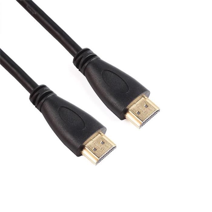 Câble HDMI 20m V1.4 Câble 65.6Ft Gold Plated Câble connecté M/M HD pour LCD  DVD HDTV XBOX PS3 - Cdiscount TV Son Photo
