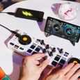 HERCULES DJControl Mix – Contrôleur DJ sans fil pour Smartphone - Bluetooth - iOS et Android - Via App DJAY - Blanc-4