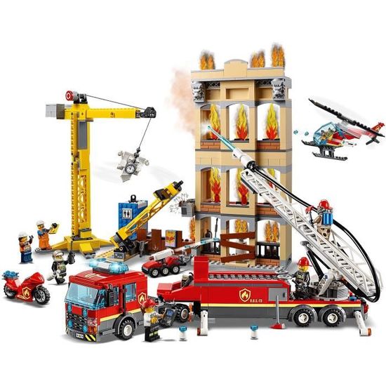 Lee LEGO® City 60216 Les pompiers du centre-ville Neuf 