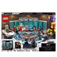 LEGO 76216 Marvel L’Armurerie d’Iron Man, Jouet Avengers, Figurine Tony Stark, Cadeau Super-Héros, Garçons et Filles 7 Ans et Plus-5