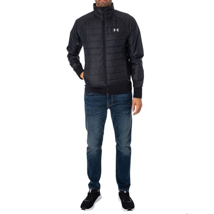 Veste Hybride Run Storm Isolée Under Armour Noir Cdiscount Sport