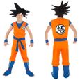 Déguisement Goku Garçon - Dragon Ball - Personnage Fiction - Polyester - Blanc - Orange-0