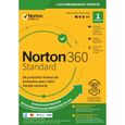 NORTON 360 Standard 10 Go FR 1 Utilisateur 1 Appareil - 12 Mo STD RET ENR MM-0
