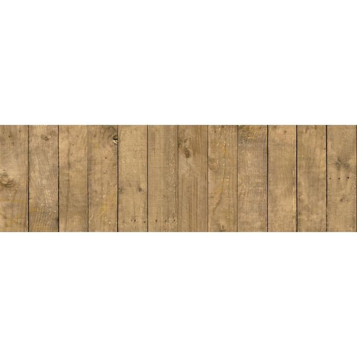 Tête de lit double 160 x 60 cm design 3 parties en bois de pin massif finition vintage style industriel Box Furniture