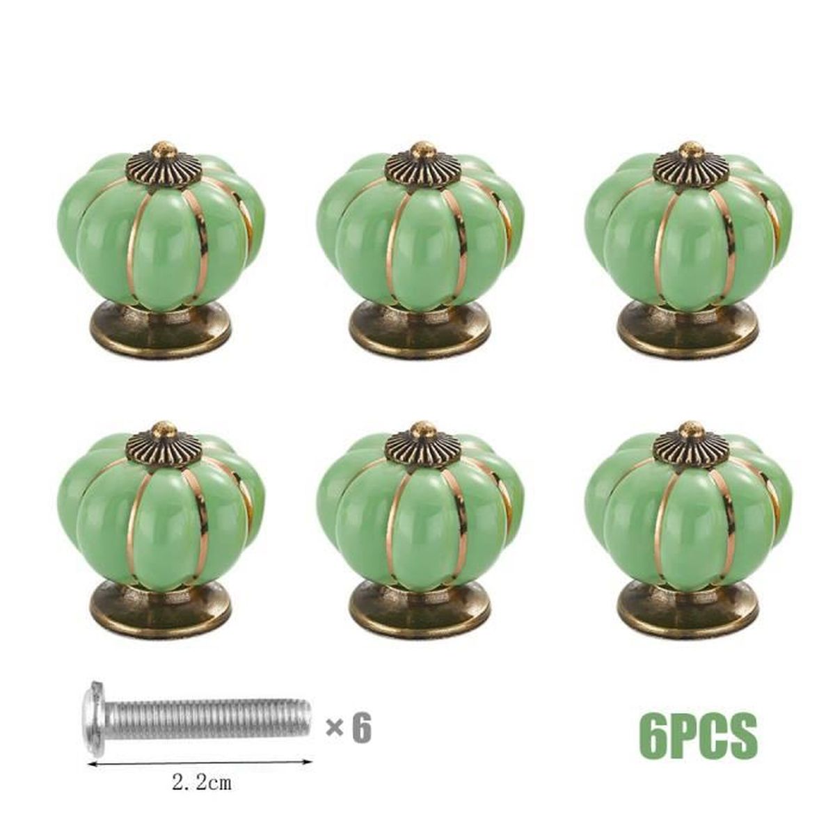 Boutons de Meubles Bouton de Porte en C/éramique Poign/ée en Porcelaine Meuble Accessoire D/écoration Pour Tiroir Porte Meuble Placard Lot de 2