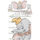 Parure de Lit Bébé Dumbo Disney - Housse de Couette Coton - Blanc