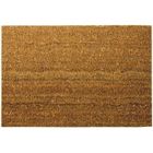IDMAT Tapis en coco naturel semelle PVC - 40x60 cm - uni