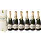 PERRIER JOUET Lot 6 Champagnes Perrier-Jouët Grand Brut 75cl avec étuis.