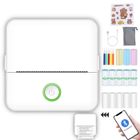 STILLCOOL 2windeal® Mini Imprimante Thermique Imprimante Portable Bluetooth sans Encre avec 13 Rouleaux Papier 5 stylo PR Mémo DIY Photo