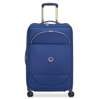 DELSEY Montrouge Expandable 4 Double Rolls Trolley 69 Blue [185543] -  valise valise ou bagage vendu seul