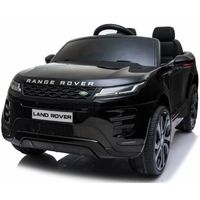 Voiture électrique pour enfant Range Rover Evoque 12v Noir - Marque officielle Land Rover