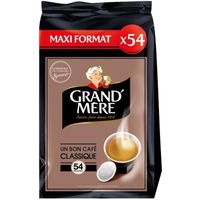 Grand-mère Classique café en dosettes x54 -356g
