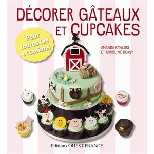 LIVRE FROMAGE DESSERT Décorer gâteaux et cupcakes