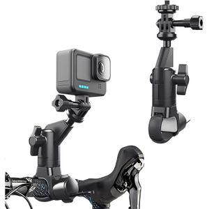 Support De Caméra Moto/Vélo Pour GoPro Hero 13/12/11,Support Camera 360