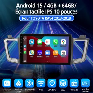 Android Autoradio Pour Toyota RAV4 (2001-2006) Avec GPS, WiFi