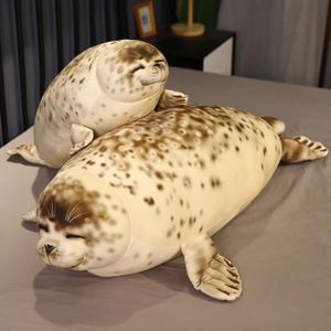 PELUCHE 120 cm - Peluche géante de Lion de mer, Jouets en peluche, Doux, Animal en peluche, Oreiller de Simulation, P