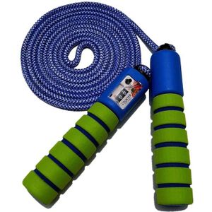 Oumezon Corde /à Sauter pour Enfant et gar/çon Vert