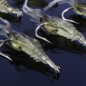 Lot De 10 Hameçons De Pêche Lumineux En Acier Au Carbone, Avec Hameçons