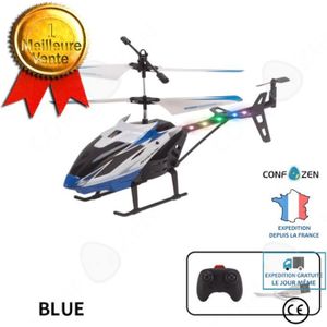 DRONE Hélicoptère télécommandé bleu - LE COIN COQUIN - A