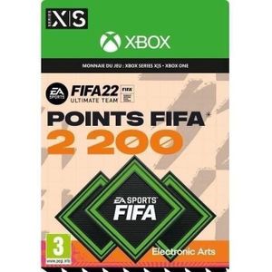EXTENSION - CODE DLC 2200 Points FIFA pour FIFA 22 Ultimate Team™ - Code de Téléchargement pour Xbox