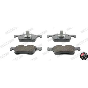 Ferodo FDB4058 Jeu de Plaquettes de Frein lot de 4