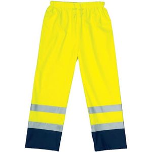 VÊTEMENT DE PROTECTION Pantalon de pluie HARBOR polyuréthane HI-VIZ jaune