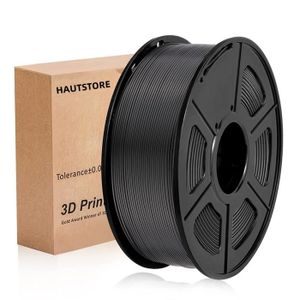 FIL POUR IMPRIMANTE 3D Filament plastique ABS+ - PRESOMA - Noir - 1,75mm 