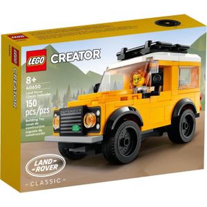 ASSEMBLAGE CONSTRUCTION LEGO 40650 Land Rover Classic Defender (Creator)