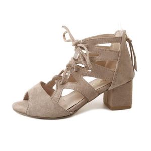 chaussure a talon beige