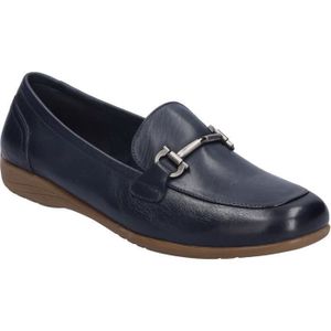 DESIGN - Layer - Ballerines plates en cuir avec nœud - Noir