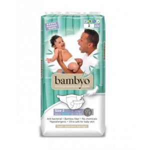 COUCHE Couches Bambyo Taille 2 (3-6 kg)