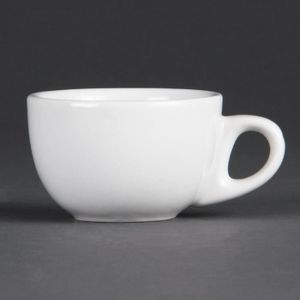 MISE EN BOUCHE Tasses à  Espresso Blanches 85ml - Vendues par 12 - Olympia
