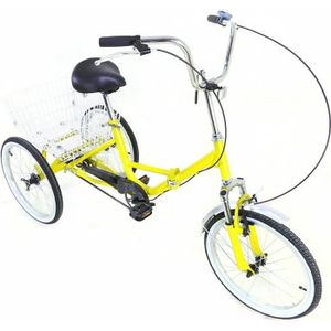 TRICYCLE Tricycle de vélo adulte pliable à une vitesse de 2