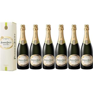 CHAMPAGNE Lot 6 Champagnes Perrier-Jouët Grand Brut 75cl ave