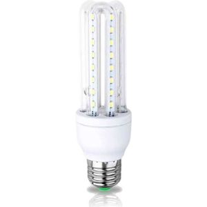 AMPOULE - LED Ampoule led 3 tubes e27 8w blanc chaud