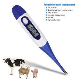 Lantelme Thermomètre digital pour animaux avec 100 housses de