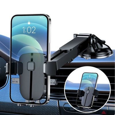 Support Téléphone Voiture Magnétique Pliable - Universel, Fixation Solide, Neuf Sous Blister.