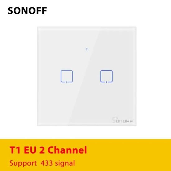 Interrupteur Intelligent SONOFF Pour Volet Roulant - Compatible WiFi, Contrôle à Distance Via Appli