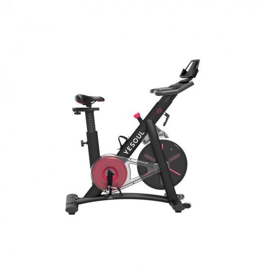 Bicyclette d'exercice - Smart Yesoul - S3 - Résistance magnétique - Écran connectable - 22 kg de roue d'inertie