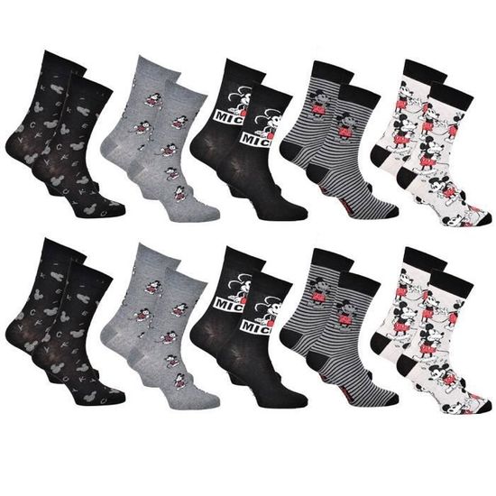 Bioworld Looney Tunes - Calcetines Para Hombre, Diseño De Personajes Navideños, Paquete De 5