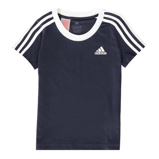 T shirt hot sale adidas rayé