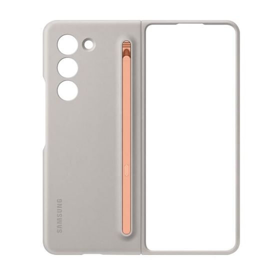 Coque Rigide Pour Samsung Galaxy Z Fold 5 - Design Fin Violet/rose - Marque Avizar - Neuf