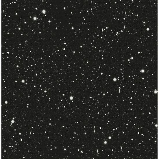 Galaxy Noir- Papier peint - 1005 x 52cm