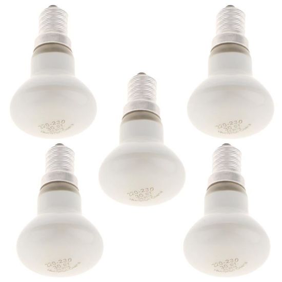 5pcs R39 E14 SES Lave Lampe Spotlight Ampoule Lumière Ventilateur De Plafond Ampoule 30W Sundaying
